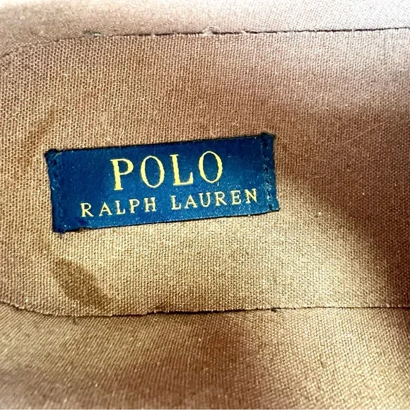 Polo Ralph Lauren Men’s Faxon Canvas Sneaker • Size 13D • Brown • Casual - Picture 12 of 14